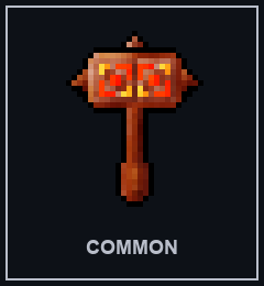 Thunder Hammer: Common, Rare, Epic, Legendary